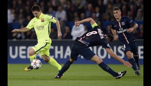 1. Platz: Lionel Messi vom FC Barcelona (10 Tore)