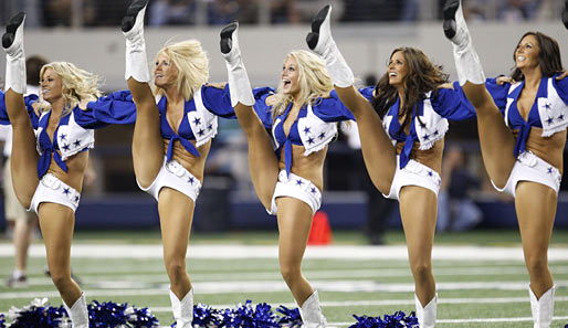 Die heißesten Cheerleader der NFL und NBA - Die vielleicht berühmteste Truppe sind die Cowgirls aus Dallas