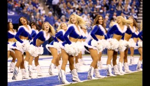 Und wie man am Hufeisen an den Stiefeln erkennen kann, gehören diese Ladies zu den Indianapolis Colts. Wie, ihr habt woanders hingeschaut?