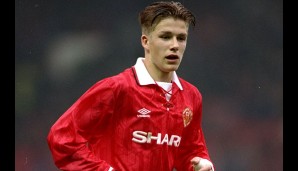 Im zarten Alter von 17 Jahren debütiert David Beckham 1992 für Manchester United - der Beginn einer großen Karriere