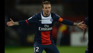 2013 kam es dann nochmal zu einem Coup: Beckham unterschreibt bei Paris St. Germain und darf nochmals Champions-League-Luft schnuppern