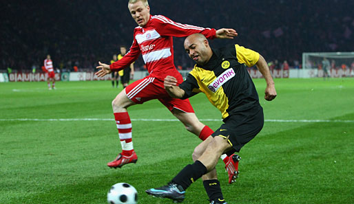 Ein weiteres Highlight: das DFB-Pokalfinale 2008 in Berlin. Allerdings wieder eine Niederlage, 1:2 gegen die Bayern