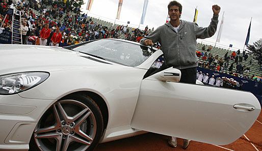 Erster Turniersieg und ein neues Auto obendrauf: 2008 holte Delpo den Titel in Stuttgart