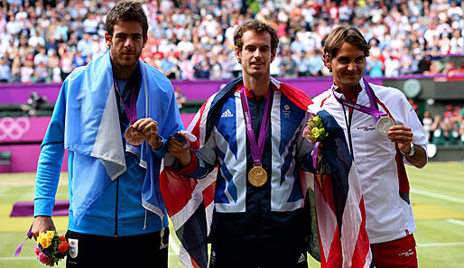 Bei den Olympischen Spielen 2012 war er hingegen schon wieder gut dabei. Hinter den Kollegen Murray und Federer holte er Bronze für Argentinien