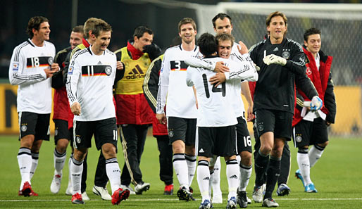 Es blieb beim 1:0 für Deutschland, das Russland zum zweiten Mal besiegt und schon am vorletzten Spieltag das WM-Ticket löst