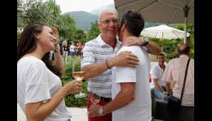 Ort der dreitägigen Feierlichkeiten war Kaltern am See in Südtirol. Der Ort, wo sich Franz Beckenbauer, Lothar Matthäus und Co. auf das Turnier vorbereiteten