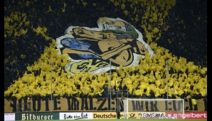 DRESDEN - DORTMUND 0:2: Die Fans der Dresdner starteten den Pokalabend mit einer Choreo. Doch lässt sich der BVB tatsächlich niederwalzen?