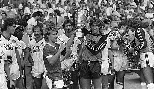 1983: Das einzige Stadtderby im Finale des DFB-Pokals. Fortuna Köln kämpfte sich bis ins Finale vor und scheitert dann am 1. FC Köln