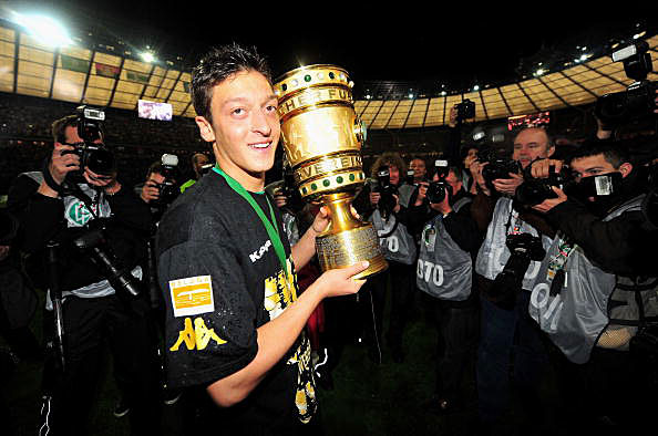 Matchwinner Mesut Özil, der das einzige Tor des Spiels in der 58. Minute erzielte