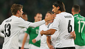 Der Dosenöffner: Sami Khedira brachte das DFB-Team schon früh auf die Siegerstraße