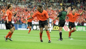 Patrick Kluivert (6 Tore): Bei der EM 2000 ballerte sich der Oranje-Angreifer zum Torschützenkönig. Ein Titel mit der Elftal blieb ihm in seiner glorreichen Karriere allerdings verwehrt