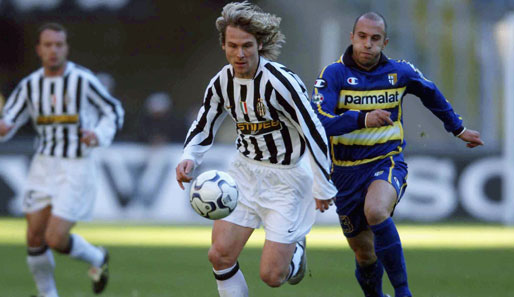 PAVEL NEDVED gewann 2003 mit Juventus Turin die italienische Meisterschaft - im Finale der Champions League unterlag Juve aber Milan