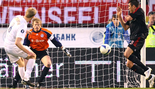 UEFA-Cup-Halbfinale 2008: Nach einem 1:1 in München kassiert Oliver Kahn in seinem letzten Europapokalspiel beim 0:4 in St. Petersburg vier Buden