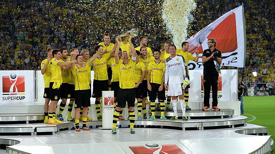 27.07.2013: Eine Niederlage, die man beim BVB nicht auf sich sitzen lässt. Den Supercup zu Beginn der Saison 2013/14 lassen sich die Borussen nicht nehmen