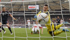 29. Spieltag: Die Bayern gewinnen 3:1 in Stuttgart. Dortmund kommt im Derby auf Schalke nicht über ein 2:2 hinaus. Der Vorsprung wächst auf sieben Punkte