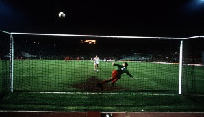 30.05.1984, Europapokal der Landesmeister, FC Liverpool - AS Rom 5:3 n.E.: Graziani verschießt vom Punkt, dann trifft Kennedy und der vierte Streich ist perfekt