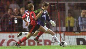 MICHAEL TARNAT: FC Bayern - Eintracht Frankfurt 2:1, 18. September 1999 - Nachdem Kahn (Gehirnerschütterung) und Ersatzmann Dreher (Kreuzbrandriss) ausgefallen waren, übernahm "Tanne" und rettete mit einer starken Parade kurz vor Schluss den Sieg.