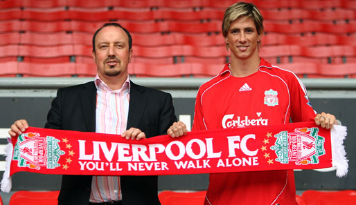 2007 dann der große Coup! Liverpool verpflichtete Torres für ca. 36 Millionen Euro. Damit ist er der teuerste Einkauf der Reds aller Zeiten