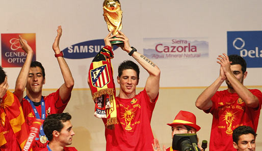 Spanien wurde aber auch ohne ein Tor von Fernando Torres Weltmeister in Südafrika