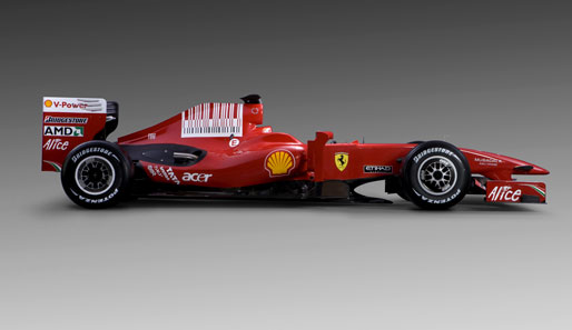 Von der Seite: Das neue Arbeitsgerät von Felipe Massa und Kimi Räikkönen