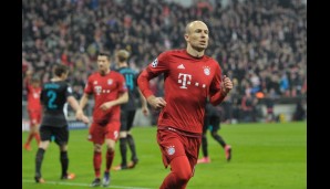 Arjen Robben, FC Bayern München/Niederlande, Gesamtstärke: 90