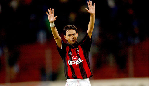 2001 verließ Inzaghi Juventus Turin und wechselte für 37 Millionen Euro zum AC Milan