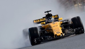 Nico Hülkenberg war zum ersten Mal für Renault unterwegs. Der Speed war da, allerdings plagten das französische Team Motorprobleme
