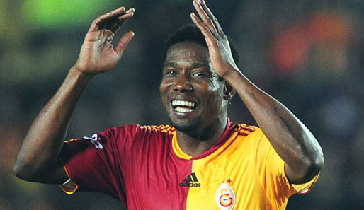 Unaufhaltsam auf der Außenbahn: Galatasarays schnellster Mann ist der Ivorer Abdel Kader Keita