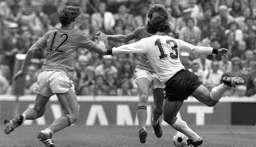 Der Schuss für die Ewigkeit: Müllers 2:1-Siegtor gegen die Niederlande im WM-Finale 1974