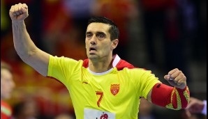 Rang 2: Kiril Lazarov (Mazedonien): 32 Tore (53 Prozent Trefferquote)