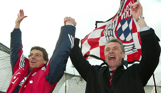 2004 war für Hitzfeld und Co-Trainer Henke Schluss beim FC Bayern - vorerst...