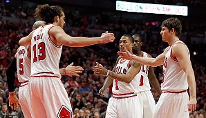 Group Hug! Bei den Chicago Bulls kommt jeder Baller auf ein Durchschnittssalär von 4.051.588 Euro
