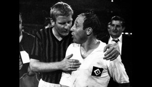 1968 zieht der HSV ins Finale des Pokal-Sieger-Cups ein, hat aber keine Chance gegen AC Mailand