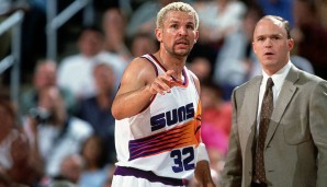 Samt Blondierung zog es Kidd von 1996 bis 2001 nach Phoenix, wo er in jedem Jahr die Playoffs erreichte