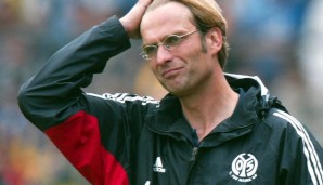 Ganze sieben Jahre blieb Jürgen Klopp beim FSV im Amt und führte den Klub im Jahr 2004 in die Bundesliga