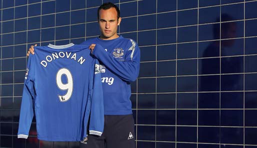Im Januar 2010 wechselte Donovan in die Premier League zum FC Everton