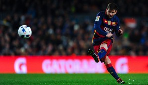 Nicht jeder Schuss sitzt - aber fast: Messi benötigt pro Tor 4,5 Versuche