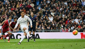 Ronaldo versuchte sich 60 Mal aus elf Metern und verwandelte beeindruckende 52 Strafstöße