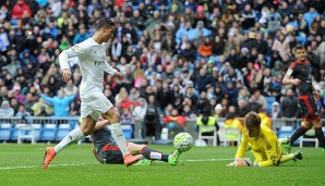 Ronaldos GKontrahenten sind auch nicht zu beneiden: Der 31-Jährige netzt im Schnitt alle 78,2 Minuten