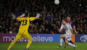 2012 begann gleich mit einem neuen Wahnsinns-Rekord: Am 7. März schoss Messi Bayer Leverkusen beim 7:1-Heimsieg mit 5 Toren im Alleingang aus dem Stadion