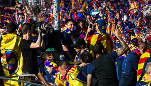 2013 wurde Messi zum sechsten Mal Meister mit den Katalanen