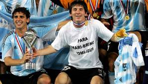 Bei der U20-WM 2005 in den Niederlanden erzielte Messi beide Tore beim Endspielsieg gegen Nigeria und wurde zum besten Spieler des Turniers gewählt
