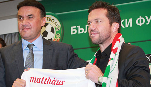 Seit September 2010 ist Matthäus Trainer der bulgarischen Nationalmannschaft. Sein erstes Spiel war ein 1:0-Sieg gegen Wales in der EM-Quali