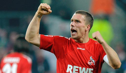 Dennoch: Lukas Podolski ist beim 1. FC Köln Leader, Identifikationsfigur und Kultspieler in einem