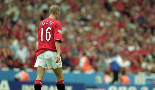 Platz 8: Roy Keane (von 1993 - 2005 bei Manchester United, 480 Spiele)