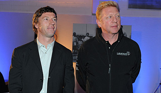 Beim Mercedes-Benz Sportpresse Club sprachen Boris Becker, Klaus Allofs und U-16-Nationaltrainer Steffen Freund über die Chancen der deutschen Mannschaft bei der EM