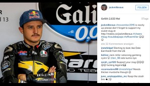 So mancher Fan von MotoGP-Fahrer Jack Miller fordert sogar, seinen Schnauzer stehen zu lassen
