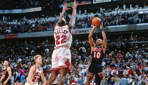 Platz 30: John Salley - 159 Blocks in 134 Spielen - Detroit Pistons, Miami Heat, Chicago Bulls, Los Angeles Lakers