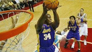 PLATZ 12: Shaquille O'Neal - 865 Punkte - Orlando Magic, Los Angeles Lakers, Miami Heat