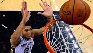 PLATZ 18: Tim Duncan - 708 Punkte - San Antonio Spurs